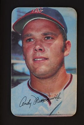 1970 Topps Super #25 Andy Messersmith California Angels - Image 1 of 2