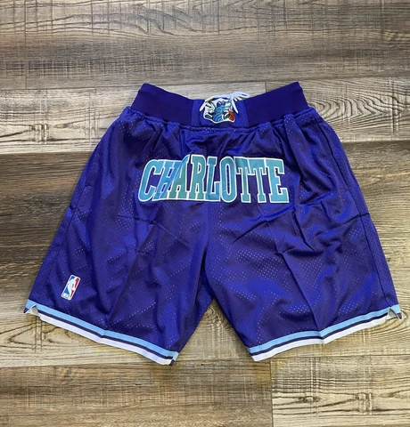 Charlotte Hornets Summer Edition Old School Basketball Team Shorts M-XL Cover
