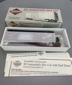 HO Proto 2000 21016 50’ Automobile Boxcar CB&Q  #48563 Kit NIB! HO4159 - Picture 1 of 2