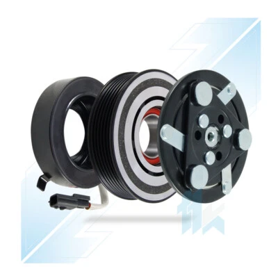 AC Compressor Clutch For Volvo V50 1.6 D2 D4162T 36000962 31291930 - Image 1 of 2