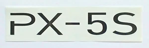 Casio PX-5S Privia Digital Piano Sticker Decal for Rear Panel of of your PX, New - Picture 1 of 2