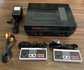 clear black Nintendo NES Console Lava RGB  ver 2.0- FAST SHIPPING