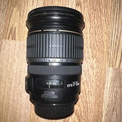 Canon EF-S 17-55mm F2.8 IS USM Autofocus Wide Angle Zoom EOS Lens - Image 1 of 4