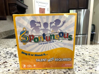 Jogo de tabuleiro Spontuneous The Song 4-10 jogadores idades 8+ novo lacrado - Imagem 1 de 4