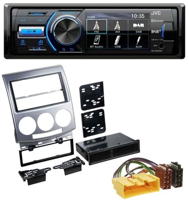 JVC Bluetooth MP3 USB DAB Autoradio für Mazda 5 (2005-2010) - Bild 1 von 4