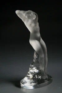 LALIQUE NUDE DANCER GLASS FIGURE - Picture 1 of 6