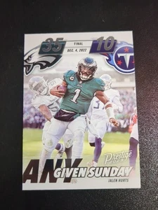 2023 Panini Prestige - Any Given Sunday Jalen Hurts #AGS-13 - Bild 1 von 2