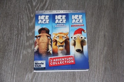 Ice Age: 3-Adventure Collection (Blu-ray + DVD, Disney Movie Club Exclusive)NRMT - Image 1 of 4