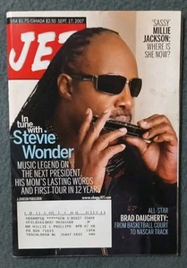 Jet Magazine - Stevie Wonder - September 17, 2007 - Picture 1 of 2