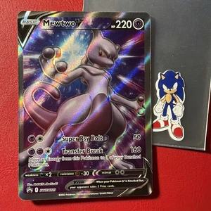 Mewtwo V SWSH229 SWSH: Sword & Shield Promo Cards Holo - Picture 1 of 2