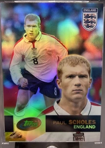 2004 ETopps PAUL SCHOLES #11 LE 1503 English National Team Sealed Uncirculated - Picture 1 of 7
