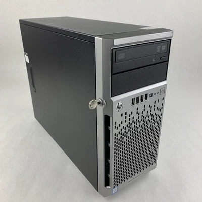 HP Proliant ML310e Gen8 v2 Server Xeon E3-1220 V3 3.1 GHz 8 GB Ram No HDD No OS - Image 1 of 4