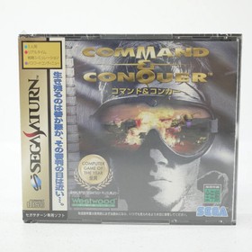 Used Command Conquer Sega Saturn Software Retro FV320