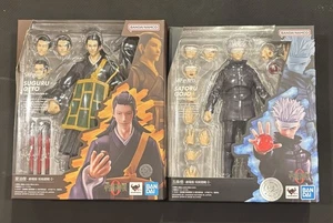 S.H.Figuarts Satoru Gojo & Suguru Geto from Jujutsu Kaisen 0-Set of 2-Used-NM - Picture 1 of 15
