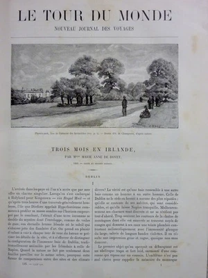 1890-1 LE TOUR DU MONDE VOYAGES IRLANDE TONKIN SOUDAN CHACO ARAGON TOSCANE FIDJI - Photo 1/4