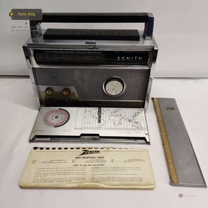 ZENITH ROYAL 1000-D TRANS-OCEANIC TRAGBARES KURZWELLENRADIO ERSATZTEIL & REPARATUR - Bild 1 von 11