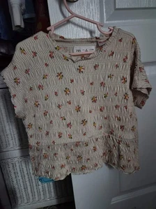 Zara 6year Floral Blouse - Picture 1 of 1