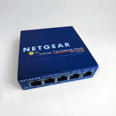 NetGear FS105 - Pro Safe 5 Port 10/100 Fast Ethernet Switch - Bild 1 von 4