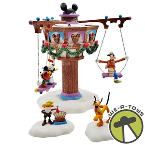 Department 56 Disney Showcase Swinging Disney Fab Five 3 PC Set No. 5656866 - Picture 1 of 9