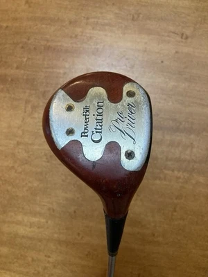 H&B POWERBILT CITATION PERSIMMON PRO DRIVER Dynamic C Stiff Steel Shaft - Image 1 of 4