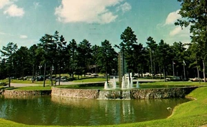 Postcard entrance to Hot Springs Village, Arkansas - Picture 1 of 2