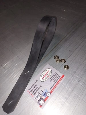 Fritzmeier -Verdeck-Deutz -IHC-Seitenteil Gummi Vorne - Bild 1 von 2