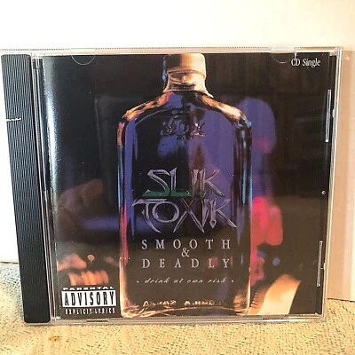 OOP Glam/Hard Rock ! Slik Toxix Maxi Single CD Smooth & Deadly, C2 15781, 1001 - Image 1 of 3