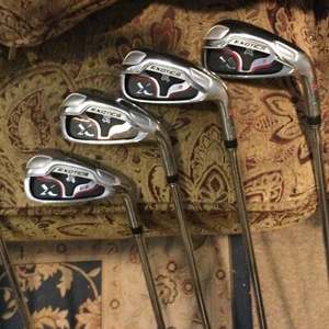 Tour Edge Exotics E8 Iron set RH 4-pw Stiff flex Steel. Clean………… - Picture 1 of 10