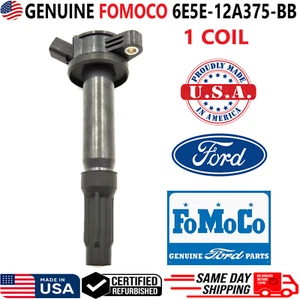 GENUINE FOMOCO x1 Ignition Coil For 2006-2012 Ford Mercury Mazda, 6E5E-12A375-BB - Picture 1 of 5
