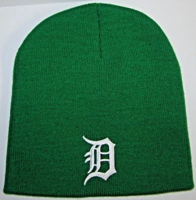 Gorro Detroit Tigers ~ GORRA CALAVERA ~ SOMBRERO ~ PARCHE/LOGO CLÁSICO MLB ~ 8 Colores ~NUEVO Foto 1 de 2