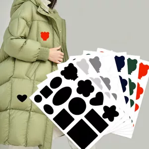 Self Adhesive Patches For Down Jacket Pant T-shirt Clothes Repair Washable P YF - Picture 1 of 29