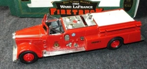1955 Ward LaFrance Fire Truck Co 5 Bank 1/30 Scale Die-Cast ERTL Fire Fighting - Picture 1 of 11