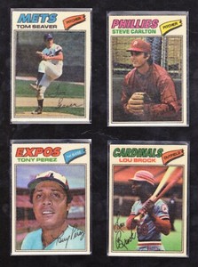 1977 Topps Baseball - CLOTH STICKER CARDS - U Pick From List - 395 - (SCA)