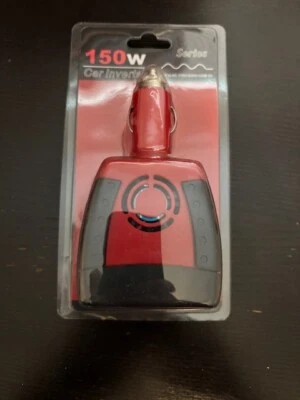 150W Car Power Inverter Laptop Phone Charger DC12V to AC110V Adapter + USB 5V RV - Image 1 of 2