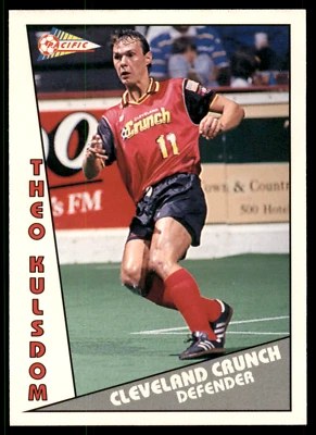 1991-92 Pacific - Theo Kulsdom #145 - Cleveland Crunch - MSL MISL Indoor Soccer - Image 1 of 2