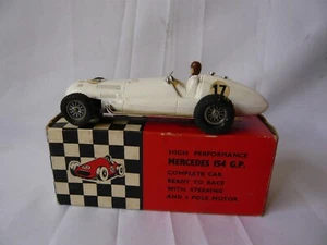 Vintage M.R.R.C Ltd Mercedes 154 G.P. Slot Racing Car Scalextric Compatible - Picture 1 of 16