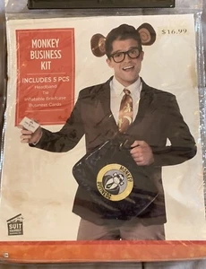 Suit Yourself Monkey Business Kit Halloween Costume Adult Funny - Picture 1 of 6
