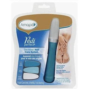Electronic Nail File Care System Amope Pedi Perfect Pedicure Manicure Kit NEW - Picture 1 of 4