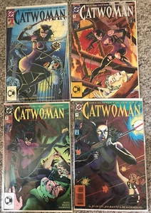Lot of 4 comic books CATWOMAN #1, #2, #3 & #4  1993 Series NM/Excellent Cond. - Picture 1 of 13