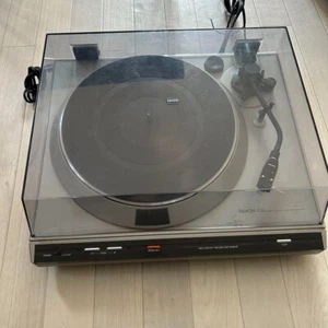 "Vintage DENON DP-30L Turntable w/ Dust Cover - Direct Drive Auto Return - Japan - Picture 1 of 5