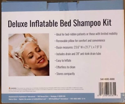 Deluxe Inflatable Bed Shampoo Kit - Image 1 of 2