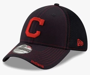 CLEVELAND "INDIANS" GUARDIANS NEW ERA HAT 39THIRTY FITTED MLB BASEBALL CAP H16 - Picture 1 of 4