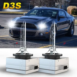 2x Front HID Headlight Bulb For Ford Mustang 2010-2017 High/Low Beam 6000K WHITE - Picture 1 of 10