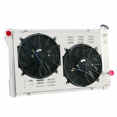 For 1982-92 CHEVY CAMARO/PONTIAC FIREBIRD TRANS AM V8 4-ROW RADIATOR FAN SHROUD - Image 1 of 4