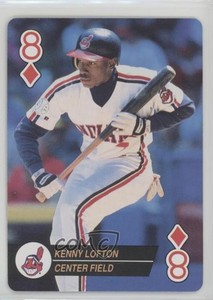 1994 Bicycle Baseball Aces Playing Cards Box Set Kenny Lofton #8D