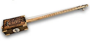 Cigar Box Guitar Ramkie Blues master crossroad Diddley bow one string  Matteacci - Picture 1 of 5