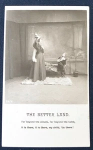 Postal The Better Land Bamforth's Life Model Series PC alrededor de 1910 sin usar - Imagen 1 de 1