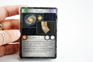 Galactic Destiny board game replacement part pieces - qty 50 sector cards - new - Picture 1 of 3