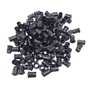 US Stock 100pcs 5mm Black Plastic LED Clip Holder Case Cup Mounting - Picture 1 of 3