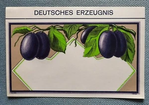 old Bottle Label label Otto Light Fuerstenwalde Spree Herrenstrasse Draft - Picture 1 of 2